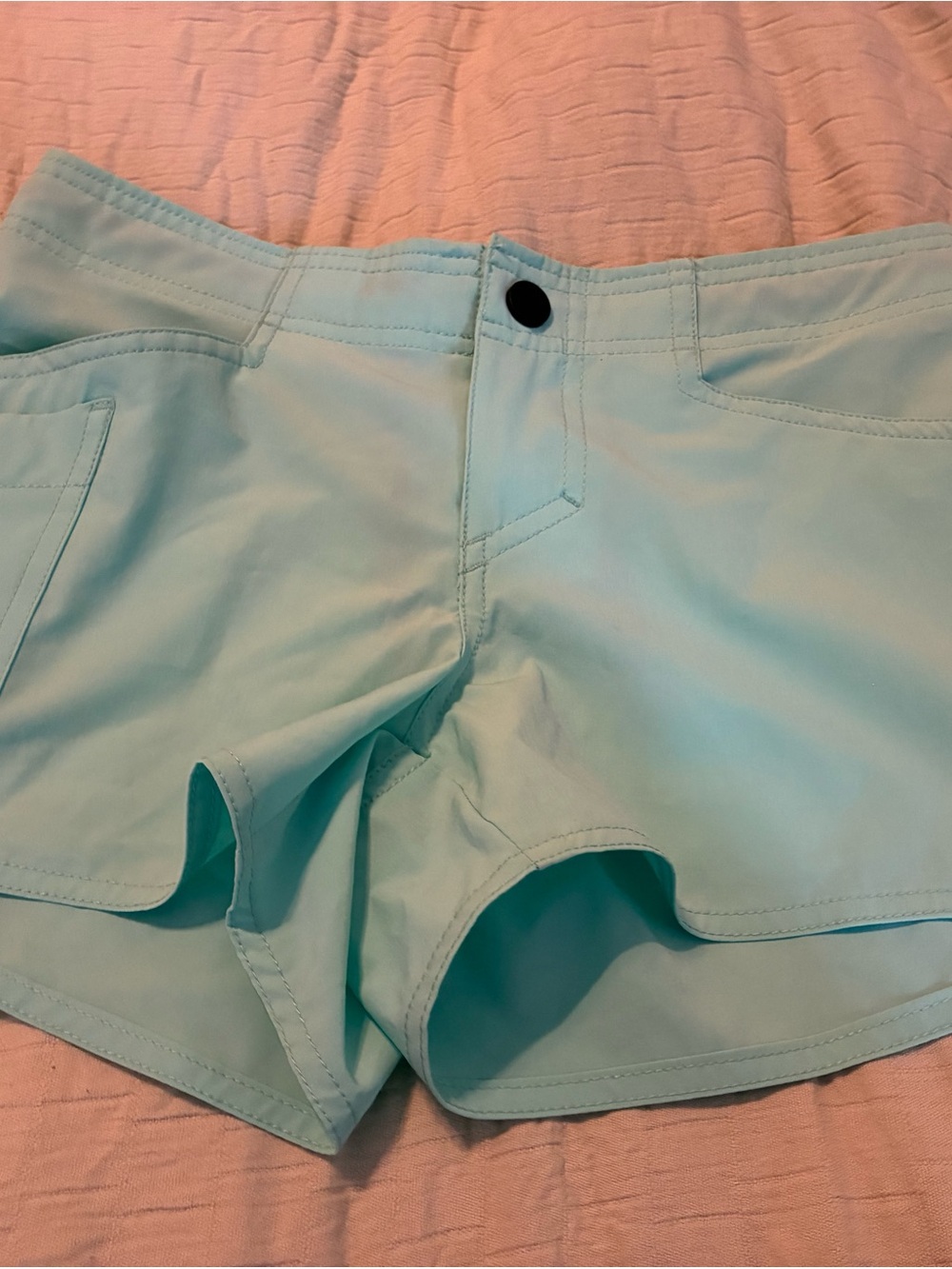 AFTCO Light Aqua Women's Athletic Shorts